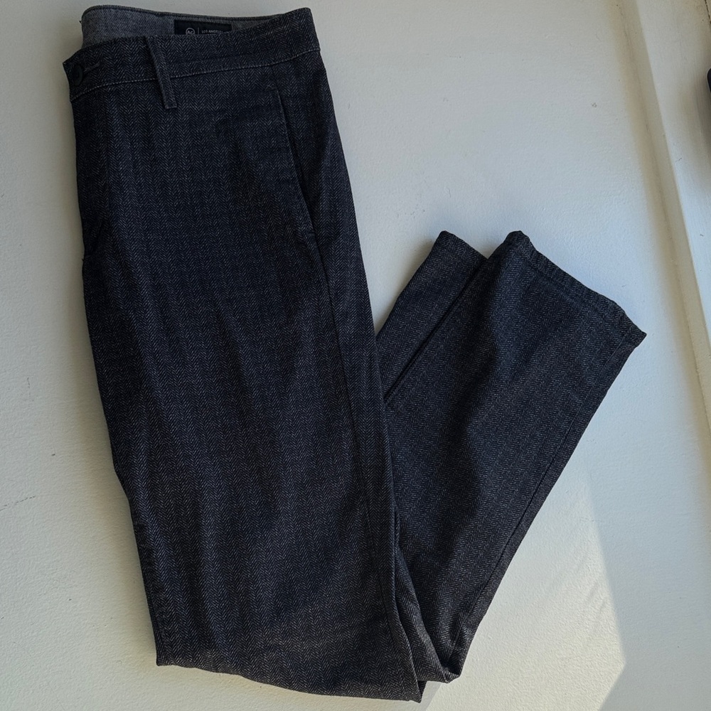 AG Adriano Goldschmied Charcoal Dress Pants